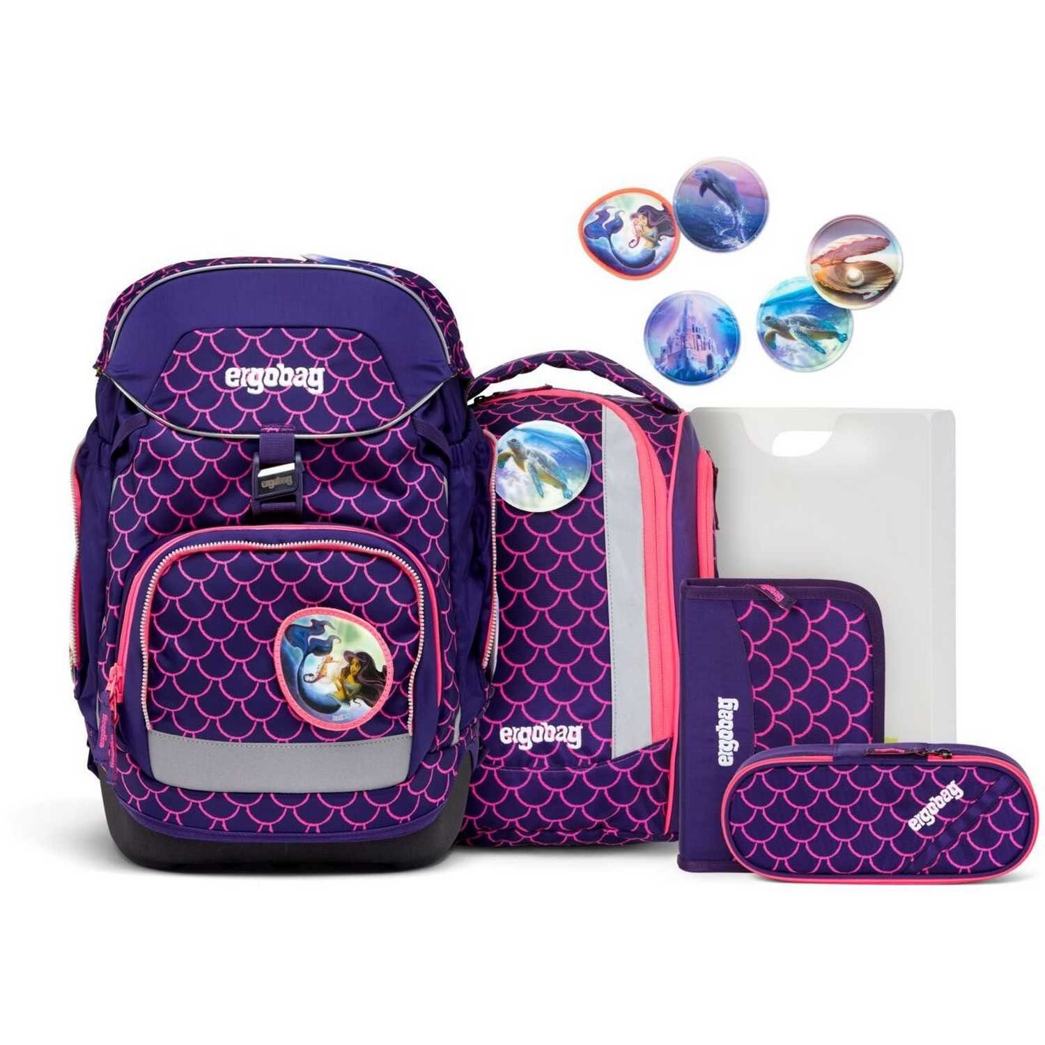 ergobag Schulranzen ergobag pack Schulrucksackset 6-tlg.