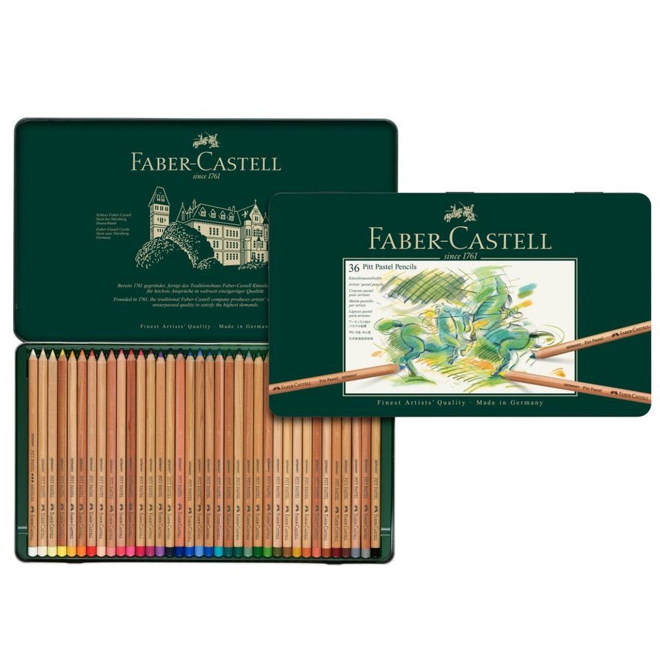 Faber-Castell Pastellkreide 36 Pitt Pastell Stifte,