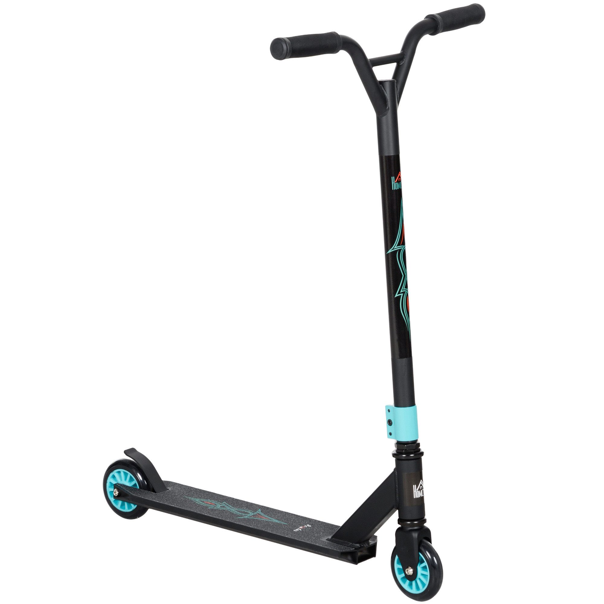 HOMCOM Stuntscooter Pro Stunt Scooter, Tretroller,