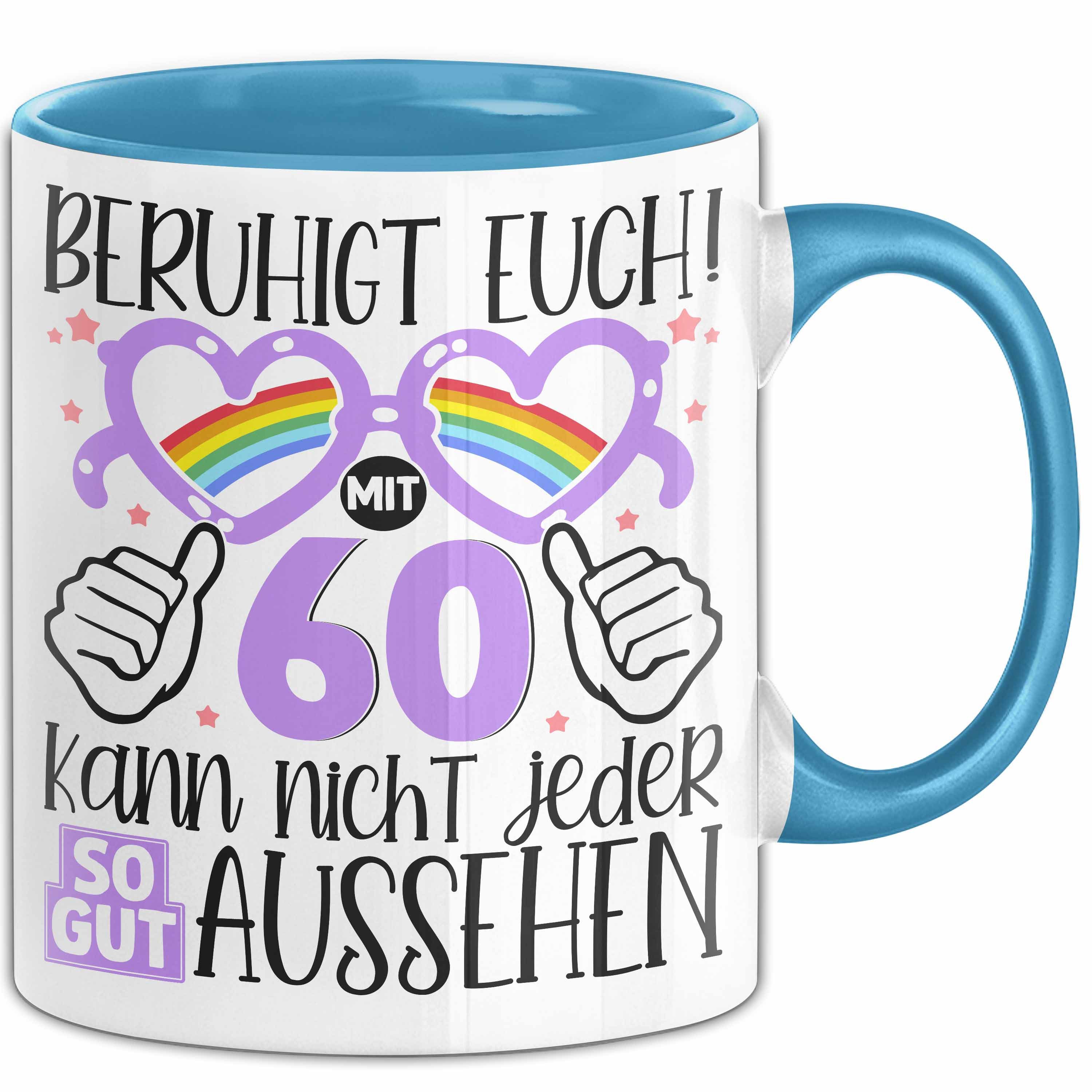 Trendation Tasse 60. Geburtstag Frauen Geschenk