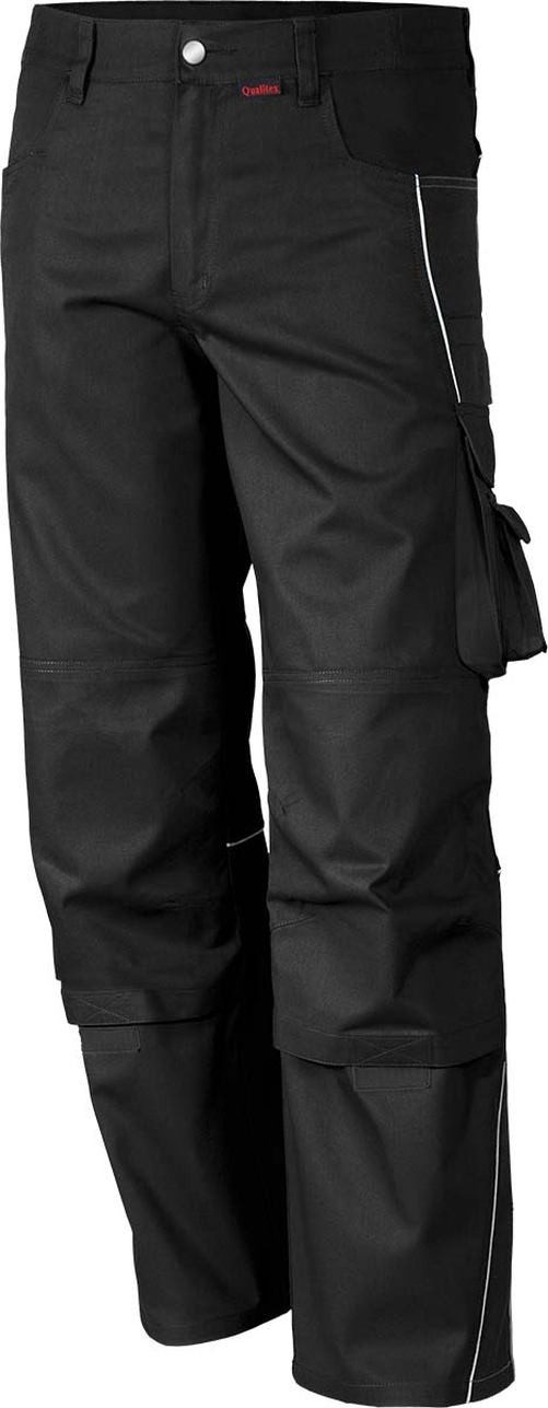 Qualitex Workwear Arbeitshose Bundhose 'PRO' schwarz,