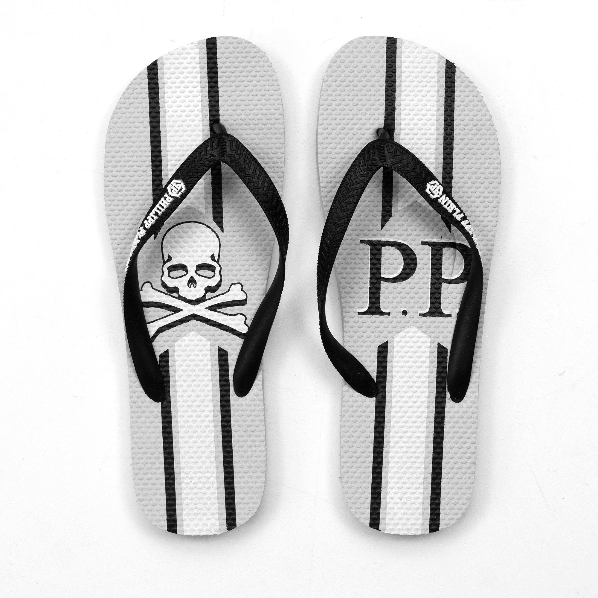PHILIPP PLEIN IMPS903 Zehentrenner Grau, inklusive