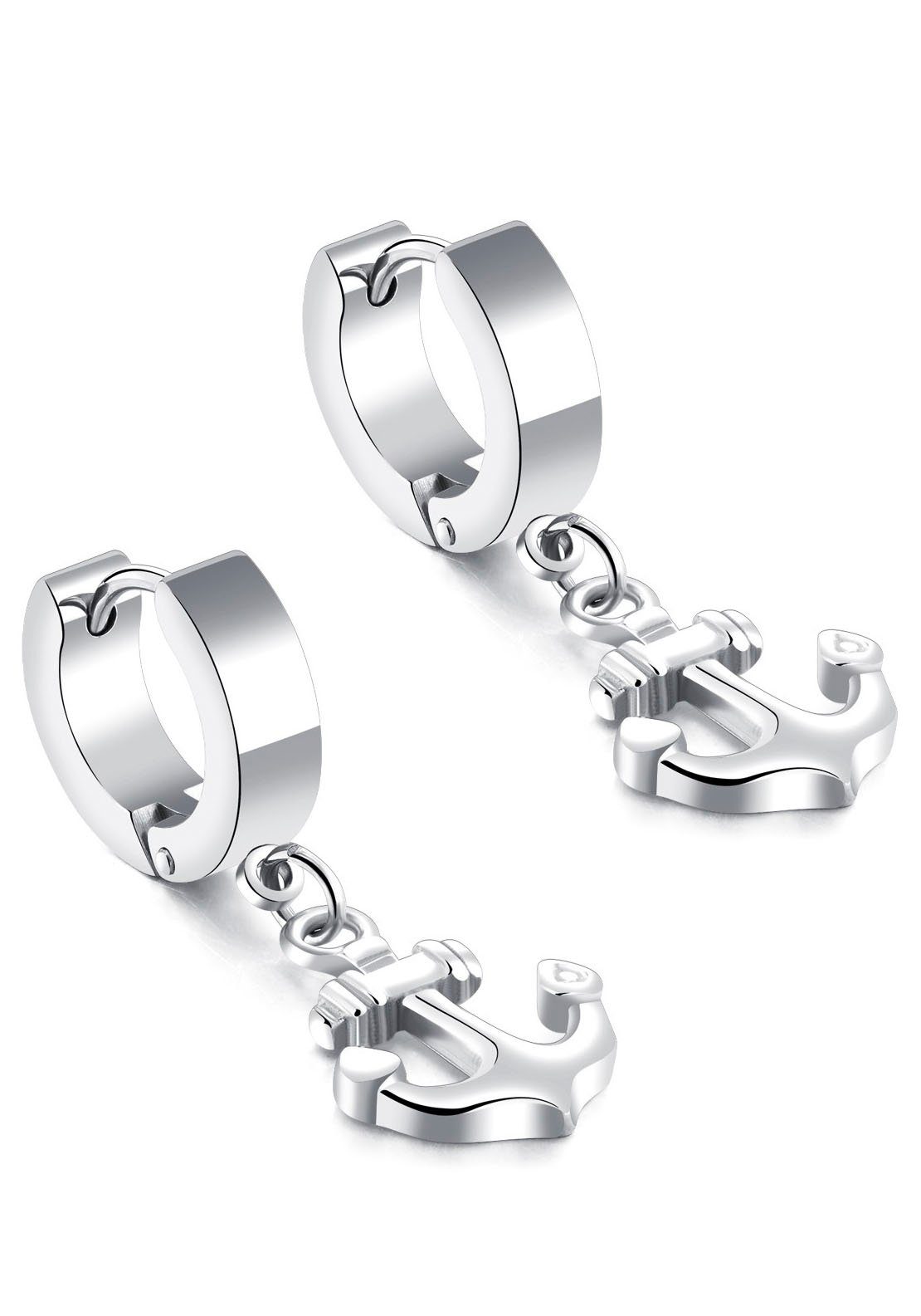 Firetti Paar Creolen Schmuck Geschenk Anker