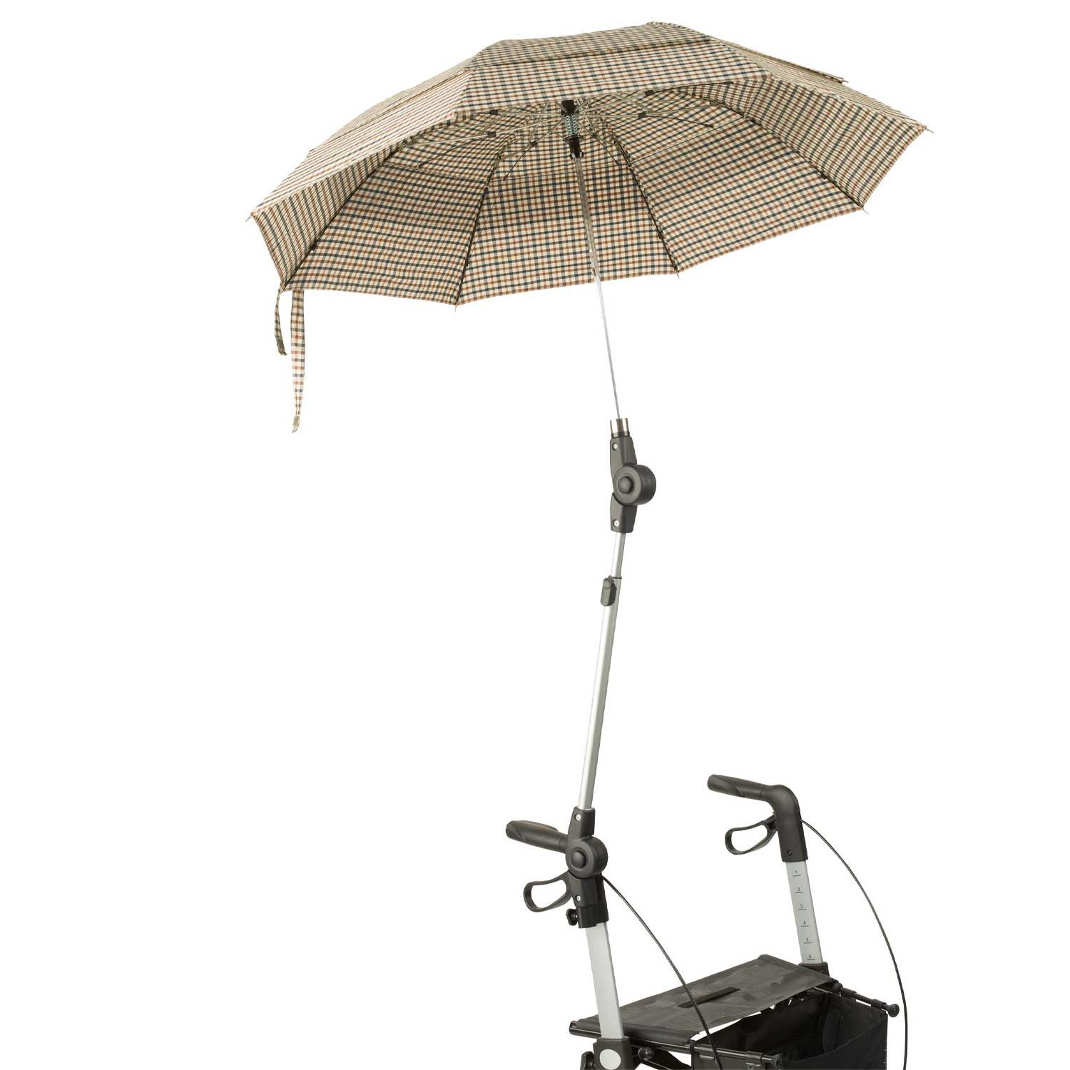 RUSSKA Rollator Regenschirm zum Rollator -