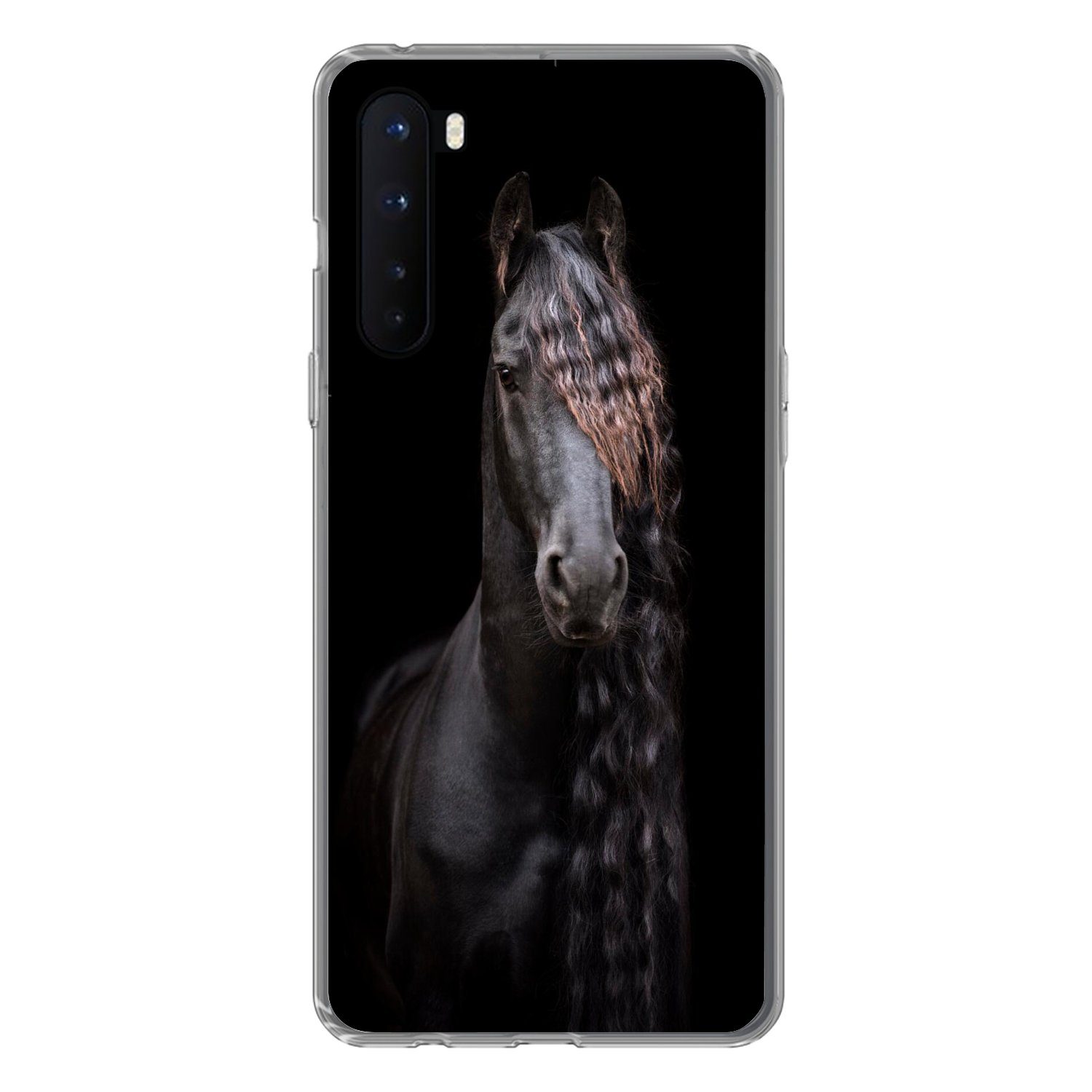 MuchoWow Handyhülle für OnePlus Nord Pferde