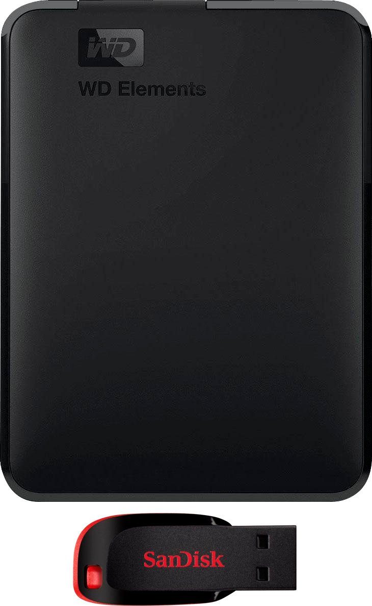 WD Elements Portable externe HDD-Festplatte (5