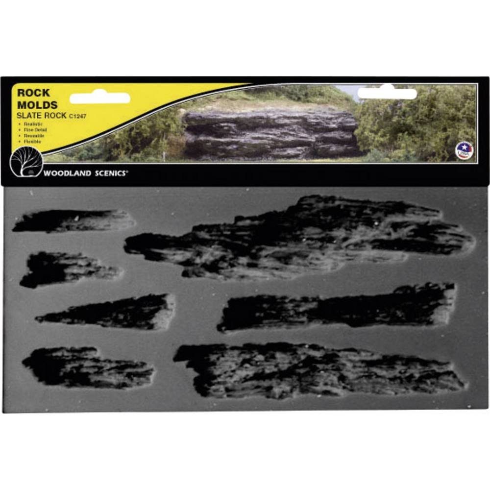 Woodland Scenics Modelleisenbahn-Fertiggelände Fels-Giesformen (Rock Molds