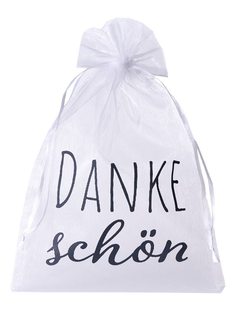Organzabeutel24 Geschenkbox 5 transparente Geschenkbeutel mit