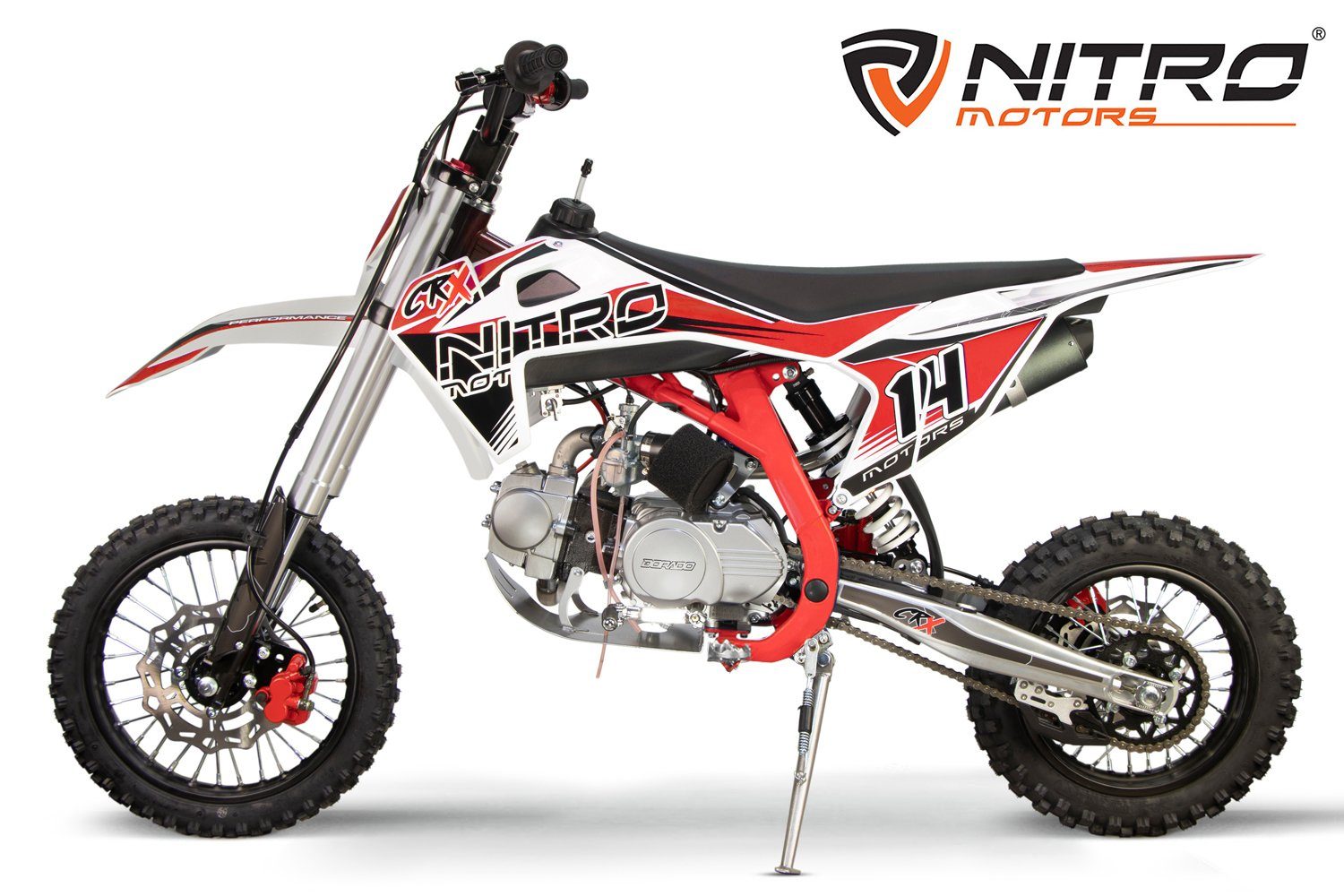 Nitro Motors Dirt-Bike 125cc Dirtbike 14/12'
