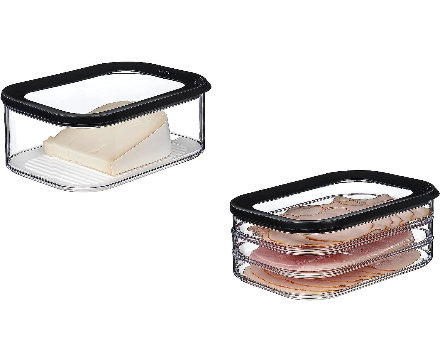 Mepal Vorratsdose Käse- u. Wurstdosen Frischhalte-Set