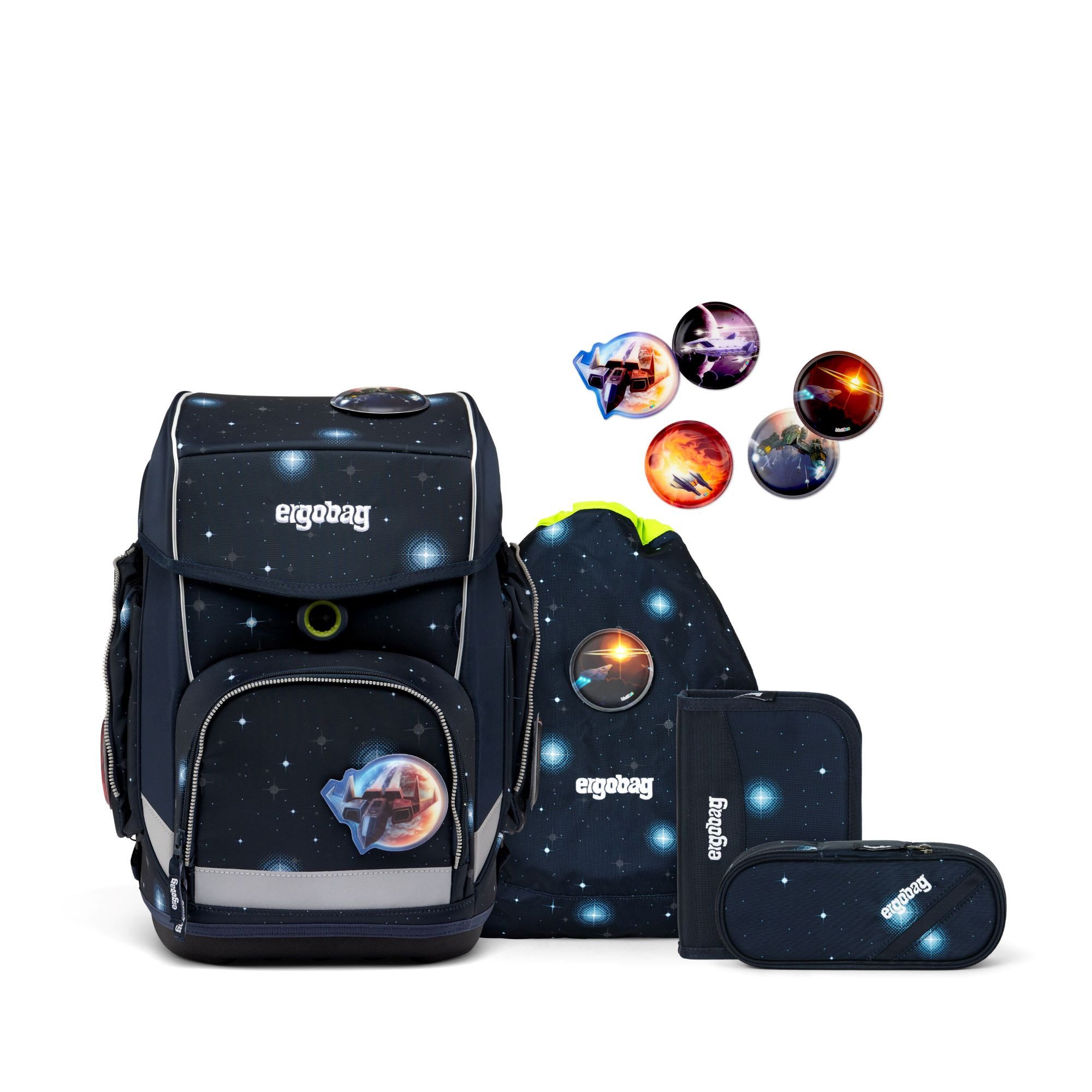 ergobag Schulranzen Ergobag Cubo KoBärnikus Set