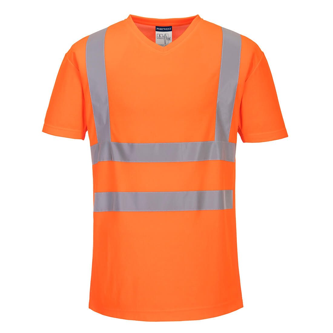 Portwest T-Shirt Warnschutz Cotton Comfort T-Shirt