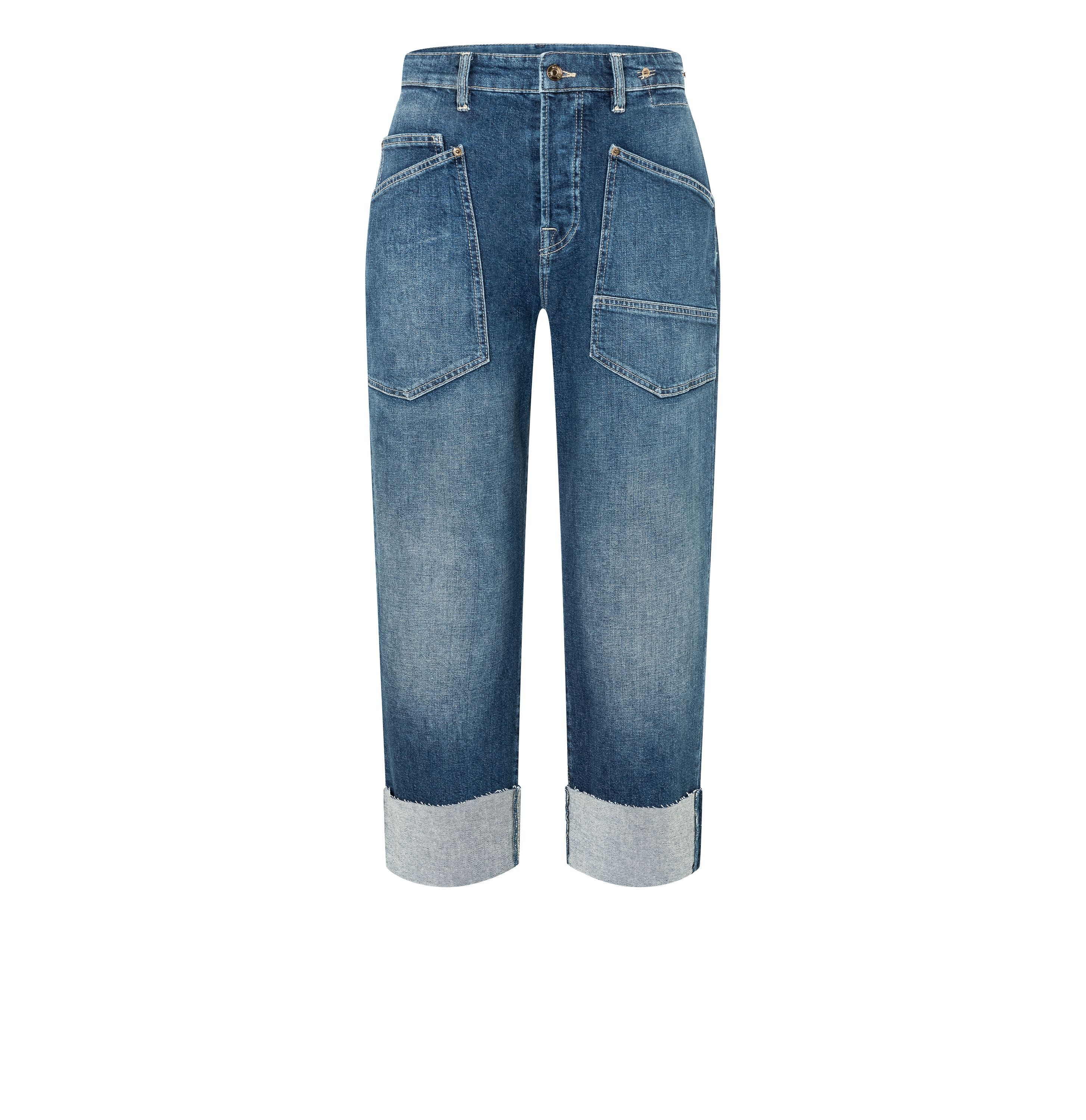 MAC Straight-Jeans Mac Damen Hose Baggy