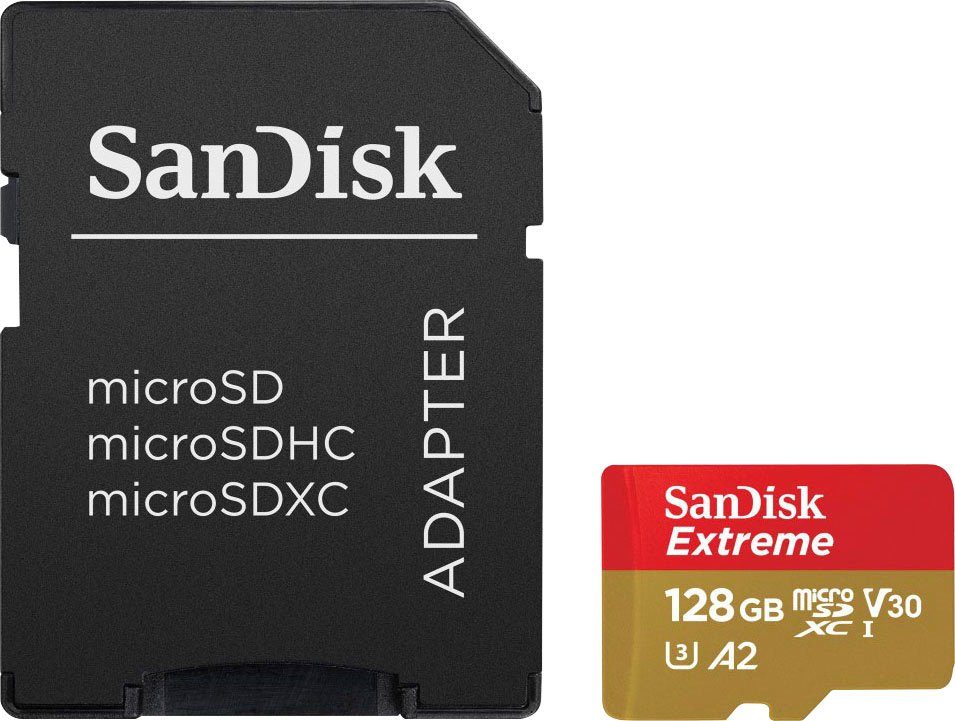 Sandisk Extreme 128GB Speicherkarte (128 GB,