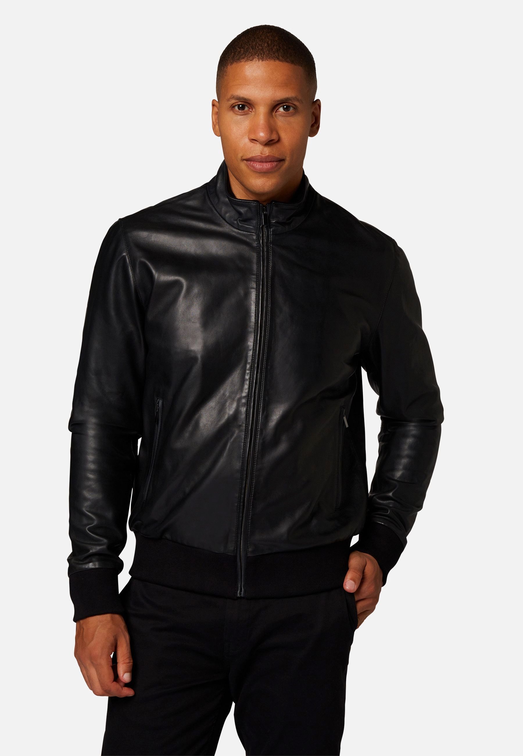 RICANO Lederjacke Lalo hochwertige Lederjacke mit