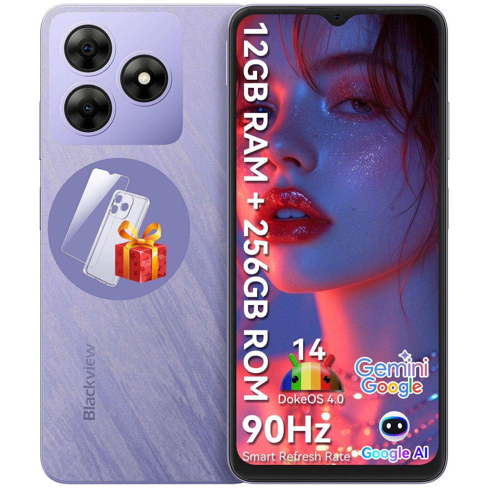 blackview Wave 8 4+256GB AI Smartphone
