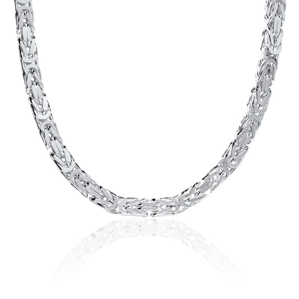 JEWLIX Königskette 925 Silber Königskette 6mm