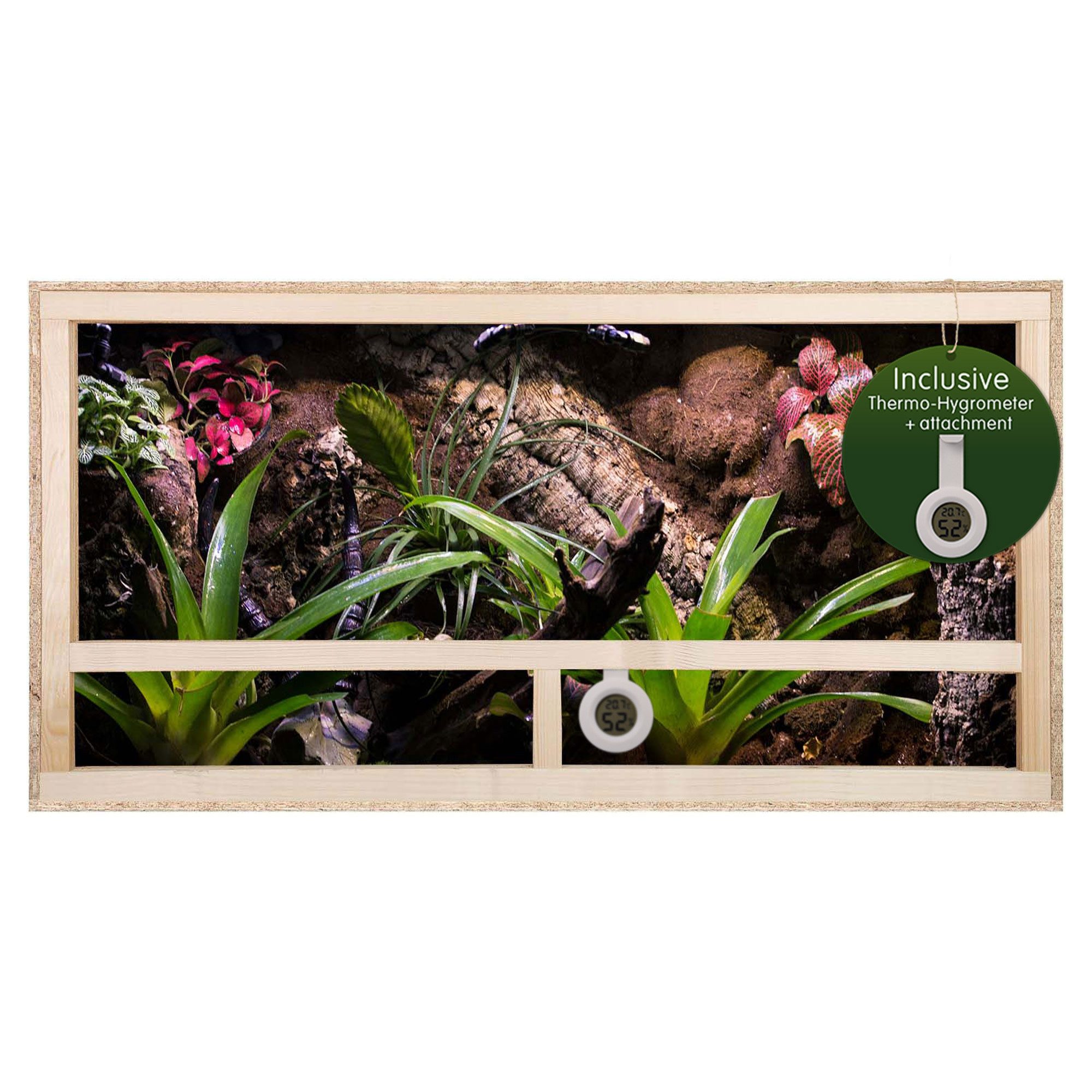 Repiterra Terrarium Terrarium mit Seitenbelüftung 100x50x40
