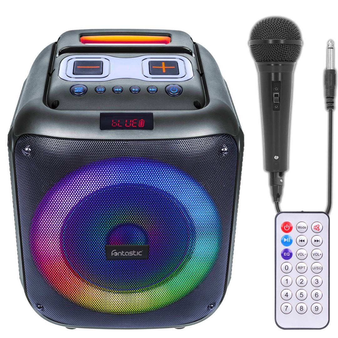 fontastic Party Karaoke Lautsprecher 'Lizz' Bluetooth-Lautsprecher