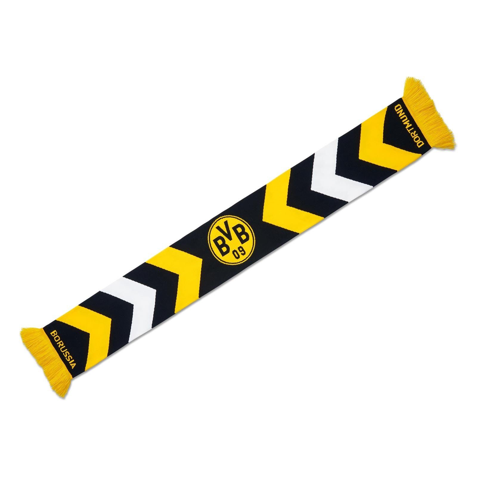 BVB Schal BVB-Schal Chevron, (Packung, 1-St.