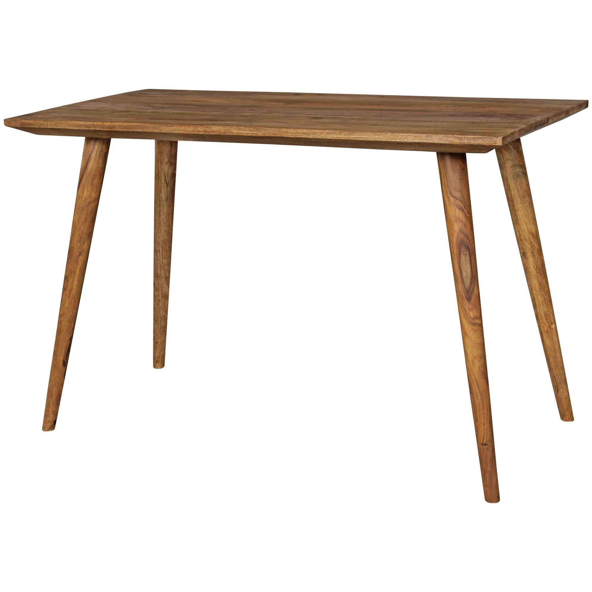 FINEBUY Esstisch SuVa4916_1 (120x60x76 cm Massivholz