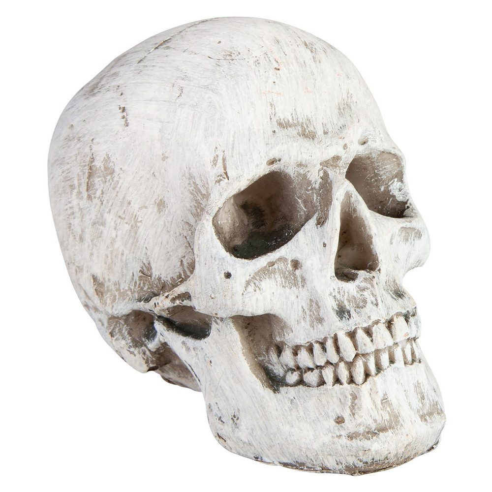 MICA Dekofigur Totenkopf - aus Keramik