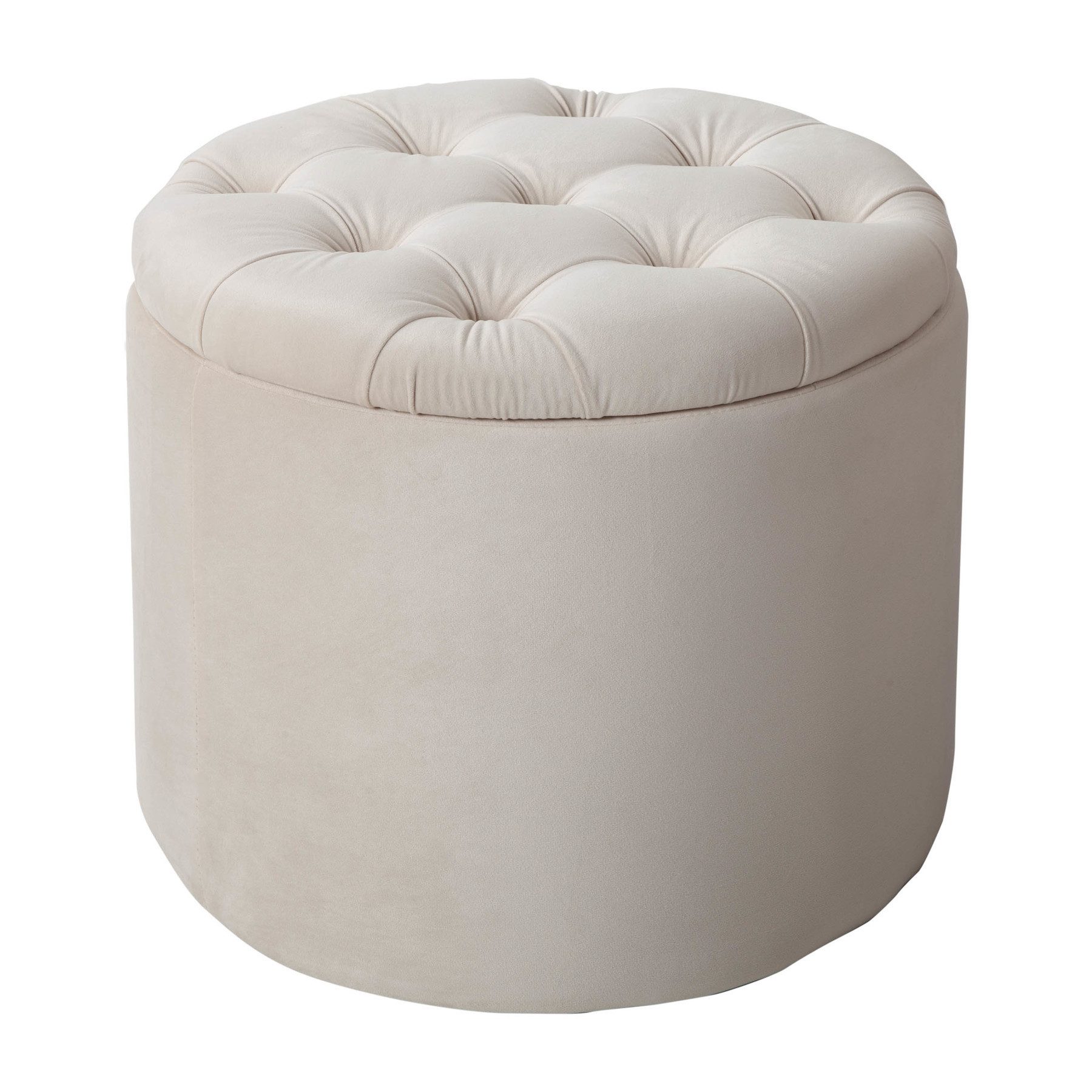 riess-ambiente Hocker MODERN BAROCK champagner, Wohnzimmer