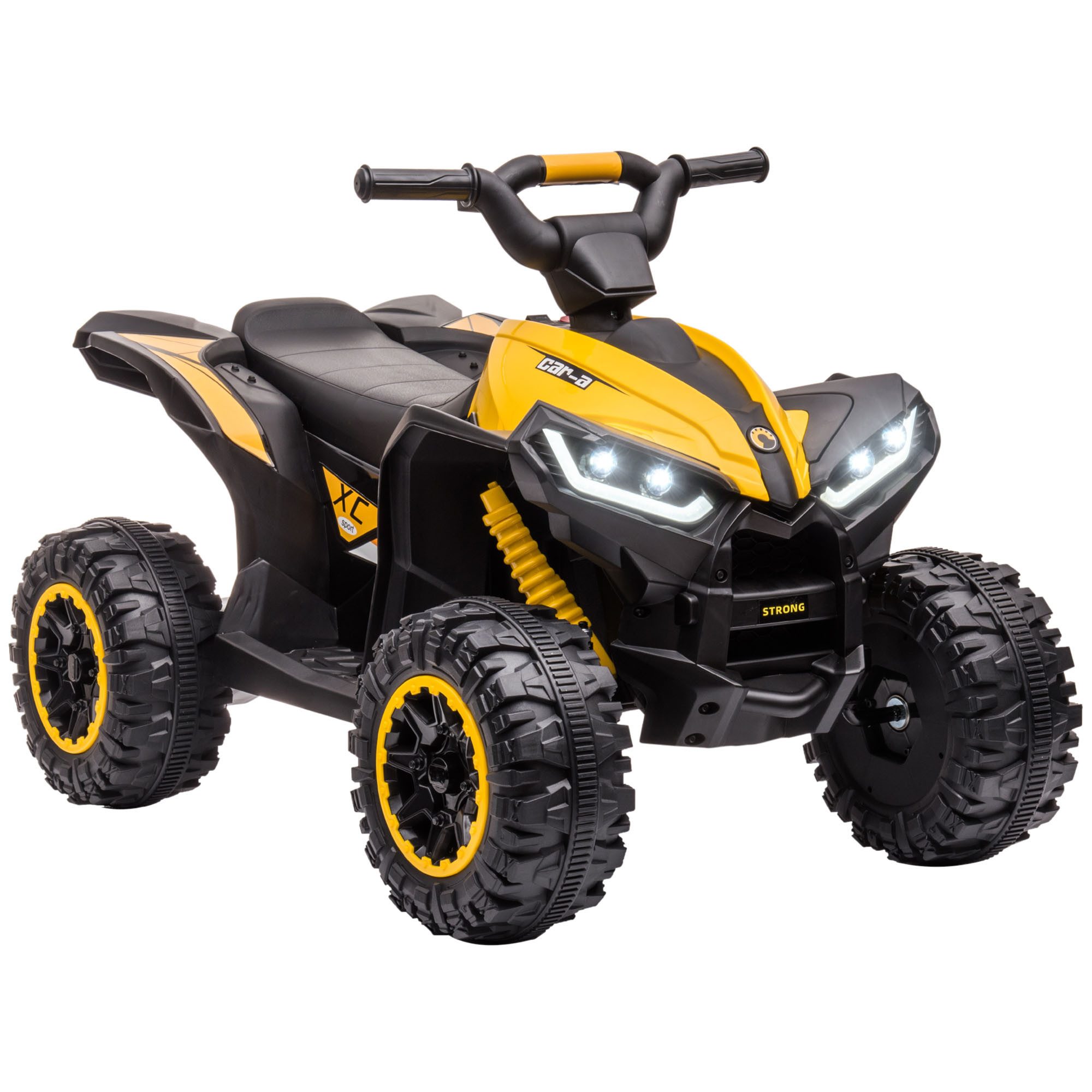 HOMCOM Elektro-Kinderquad Elektro-Quad, Kindermotorrad, Belastbarkeit 25
