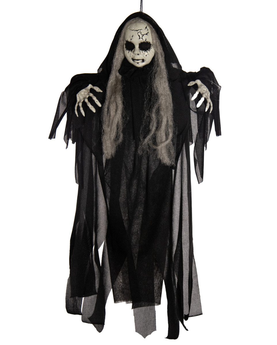 Horror-Shop Dekoobjekt Broken Gothic Doll mit