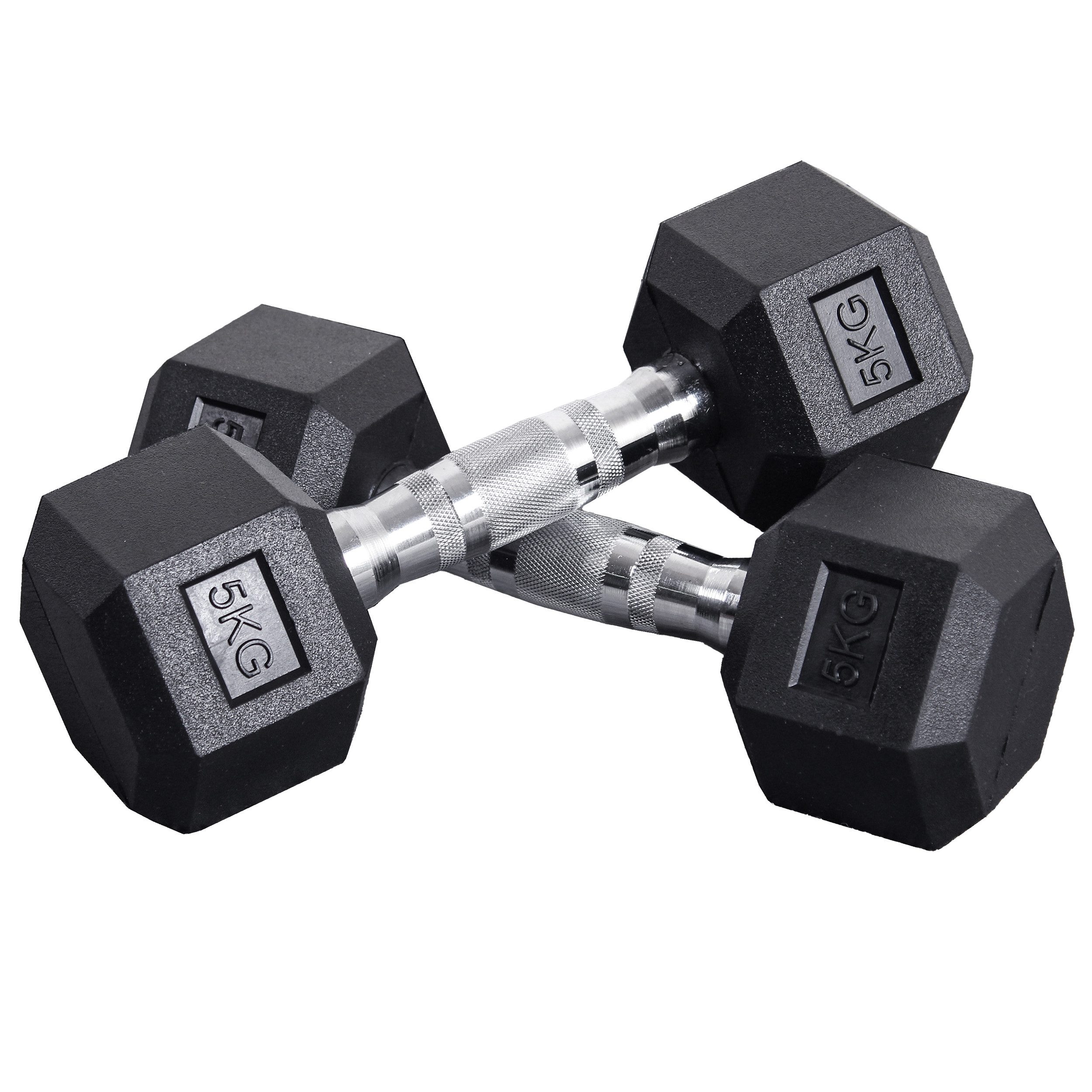 body coach Kurzhantel Hexagon Kurzhantel-Set 5