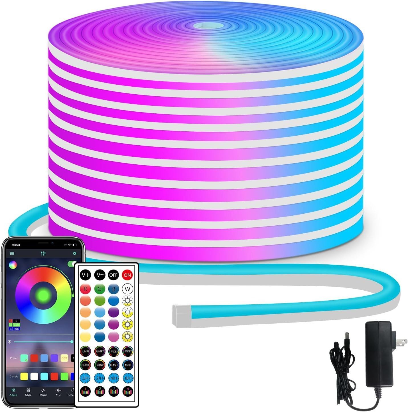 Athlix Lichterkette LED Lichtleiste LED Strip,