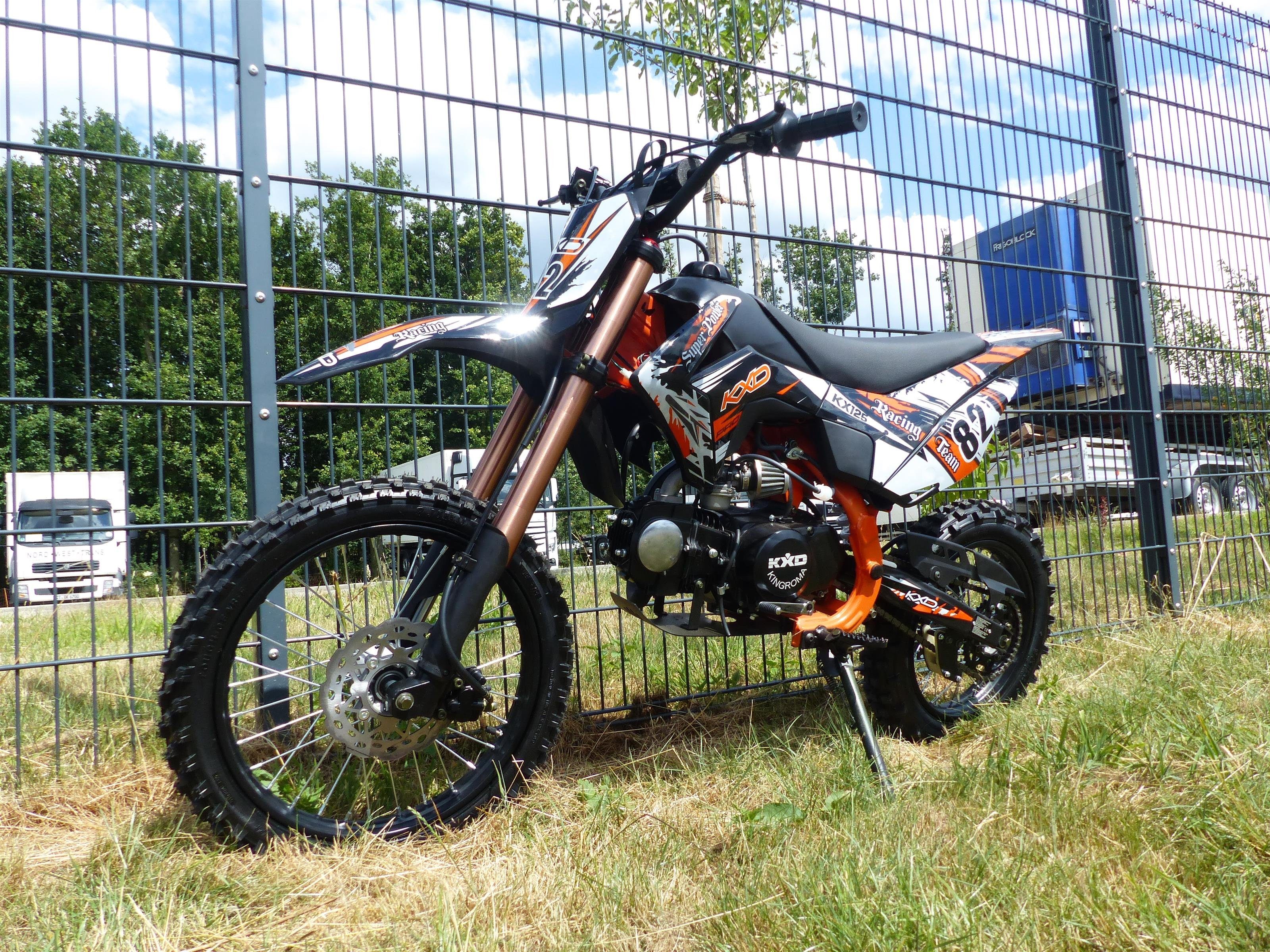 RV-Parts Dirt-Bike 125ccm Dirtbike Cross Bike