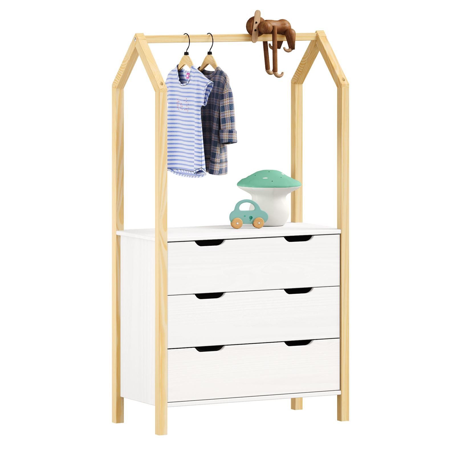 IDIMEX Kommode AMIRA, Kinderzimmer Kommode Kleiderschrank