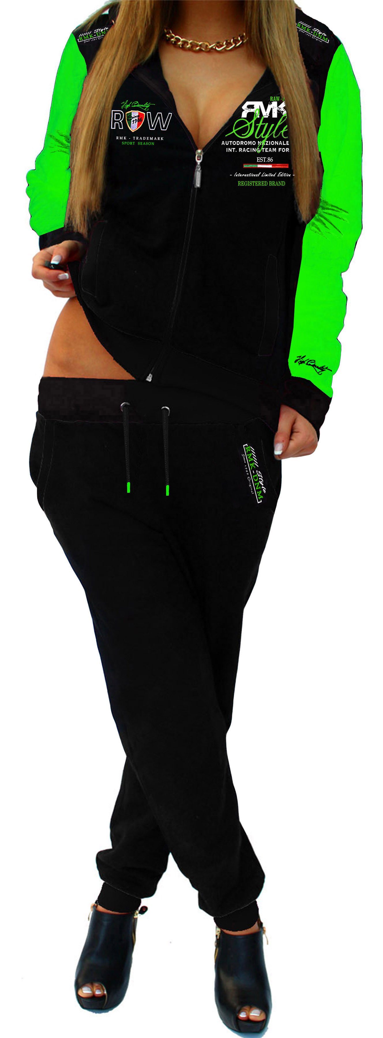 RMK Jogginganzug Damen Jogginganzug Sportanzug Streetwear