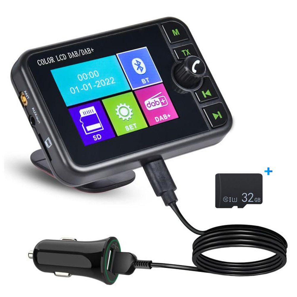 Hikity DAB+Digital Radio Adapter für Autoradio