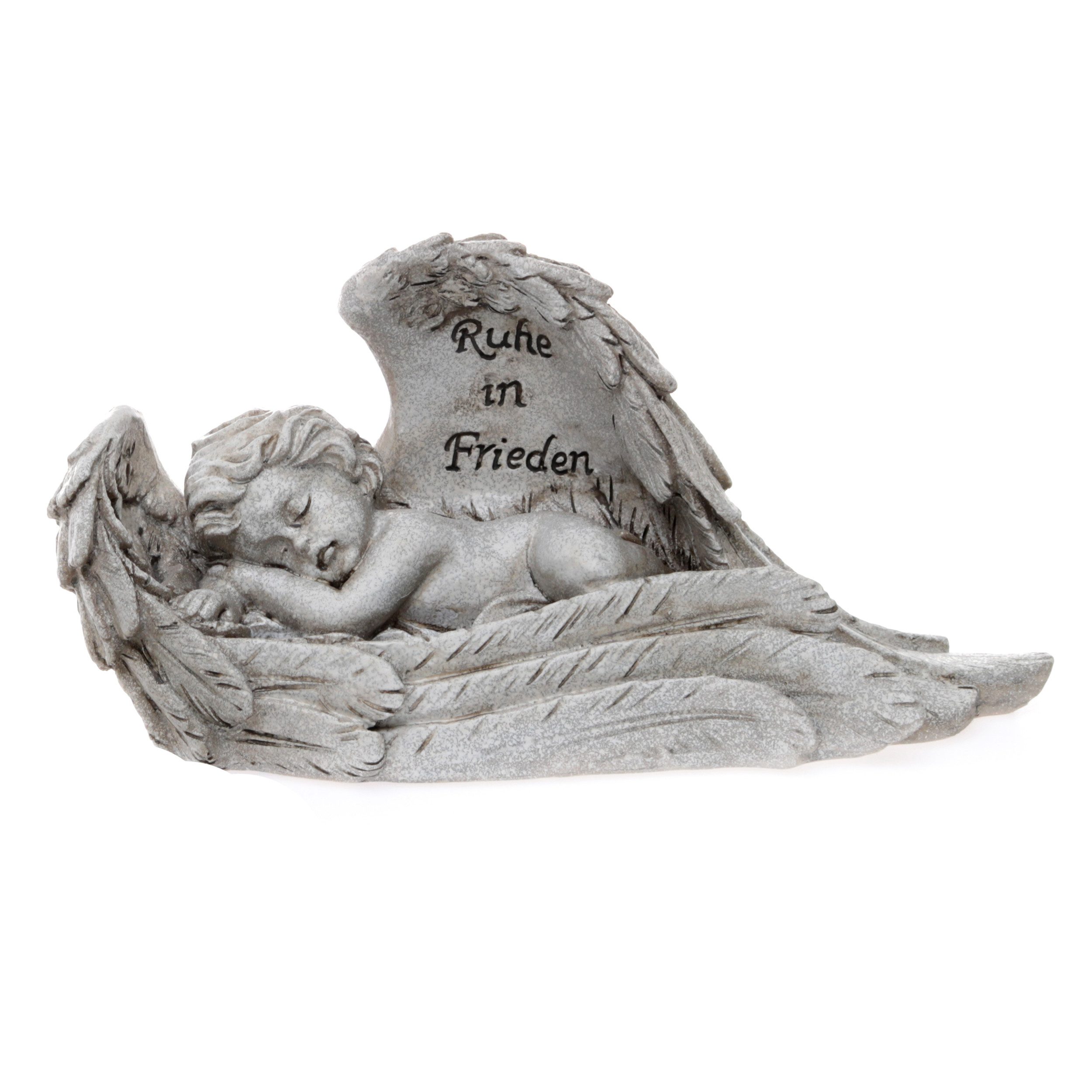 Annastore Gartenfigur Besinnliche Grabdeko zur Erinnerung
