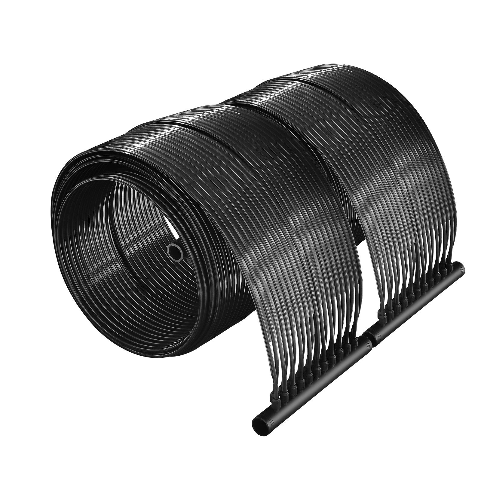COSTWAY Pool-Wärmepumpe Solarkollektor Poolheizung, 500x75cm, Komplettset