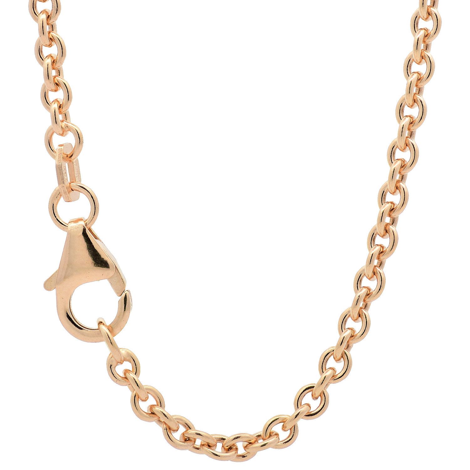 HOPLO Goldkette Goldkette Ankerkette Länge 42cm