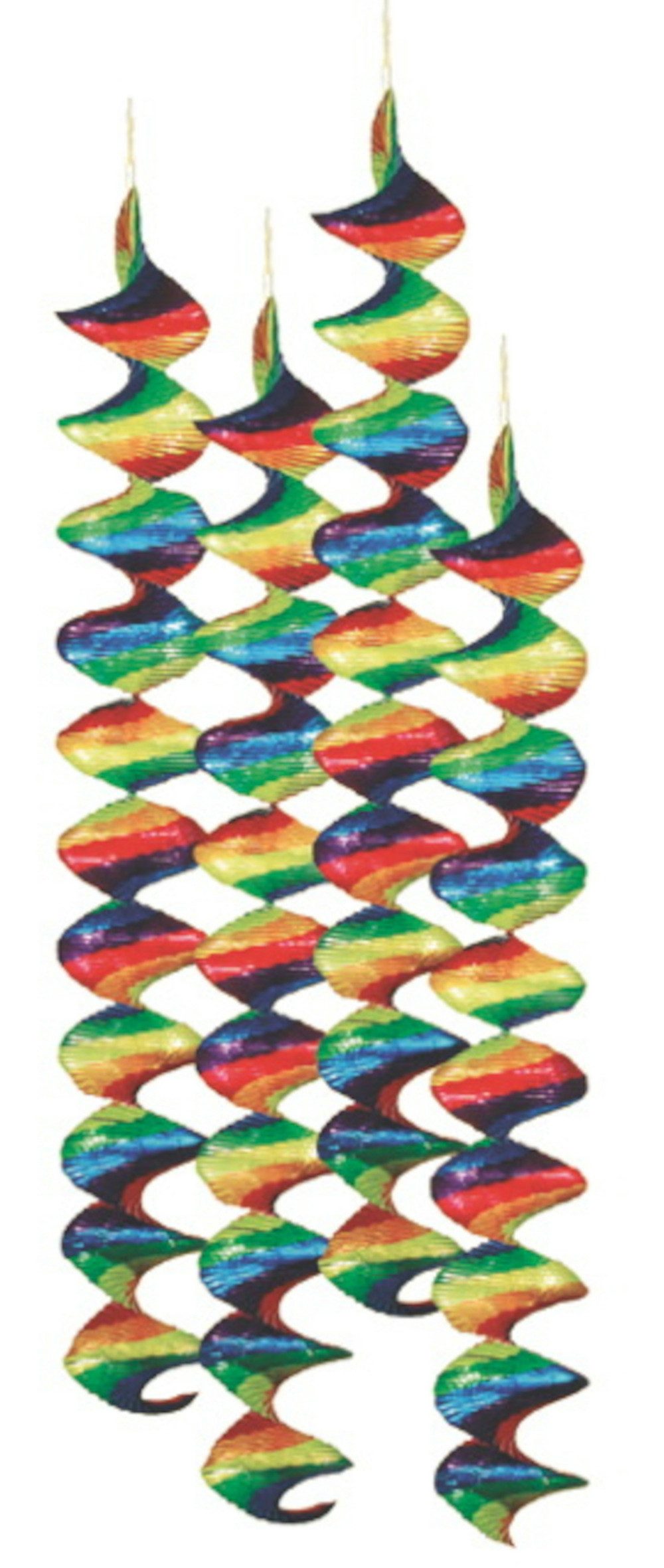 Stylex Schreibwaren Girlande 4 Rotorspiralen Girlande