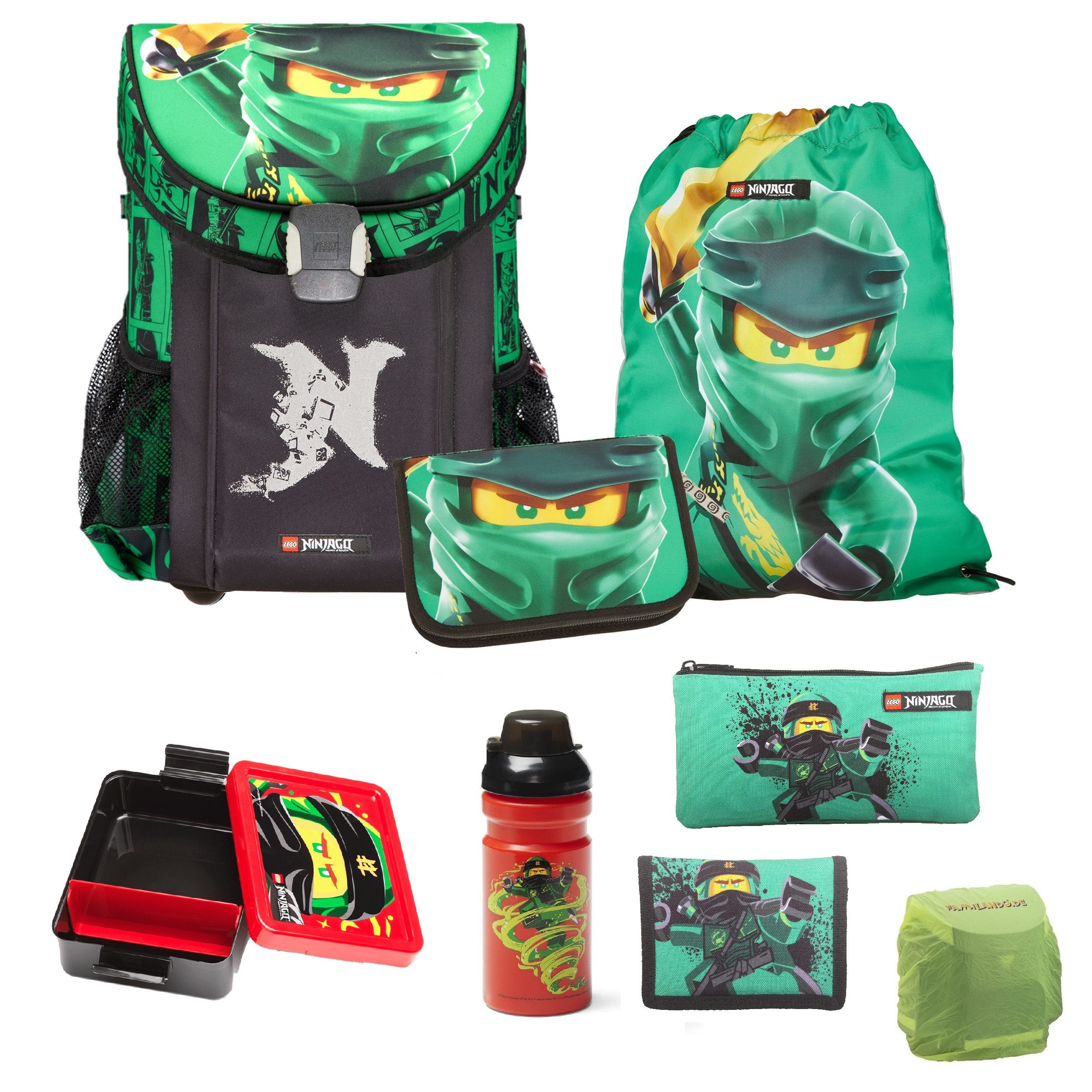 LEGO® Bags Schulranzen Lego Ninjago Einschulungs-Set