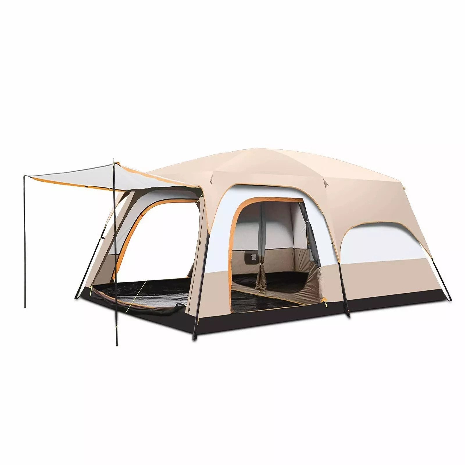 Jumpeak Tunnelzelt Luxuriöse Outdoor-Zelte für 4-6