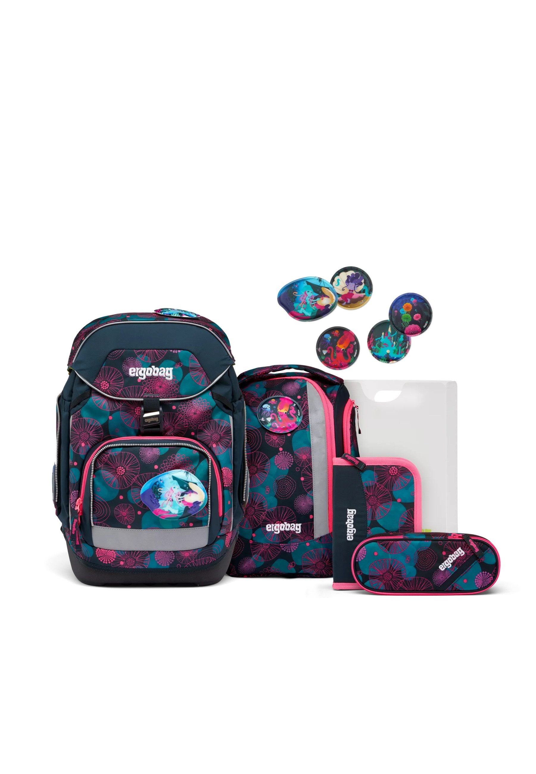 ergobag Schulranzen pack Set (6-tlg., 6-teiliges
