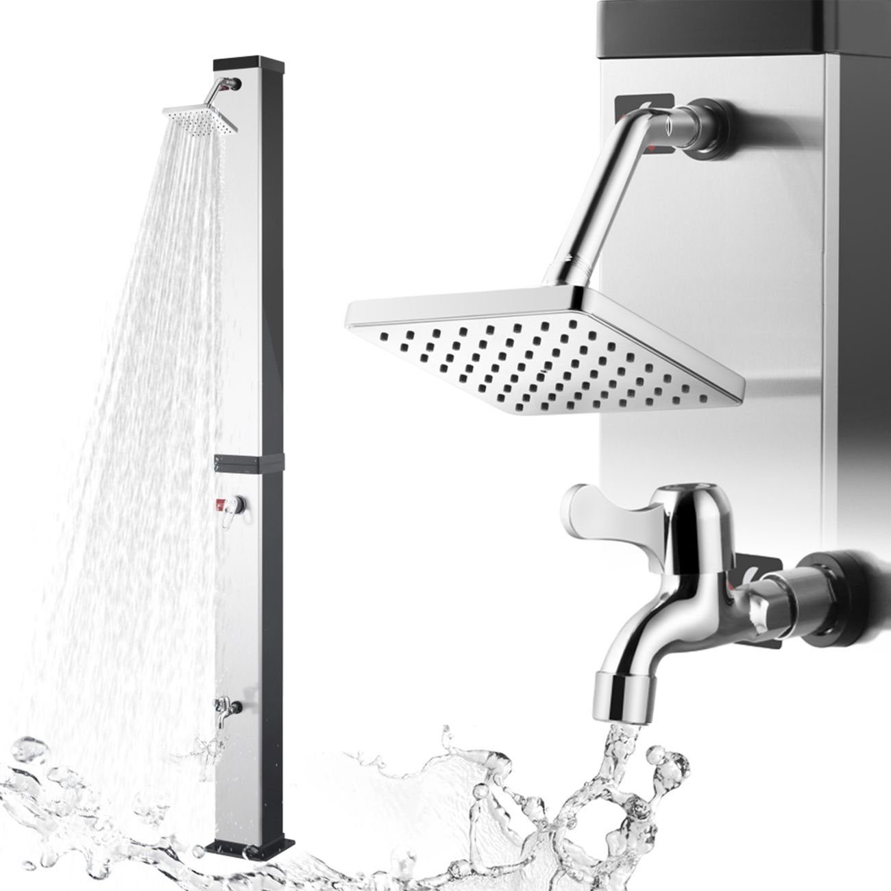 Strattore Solardusche Dusche Gartendusche - Ocean