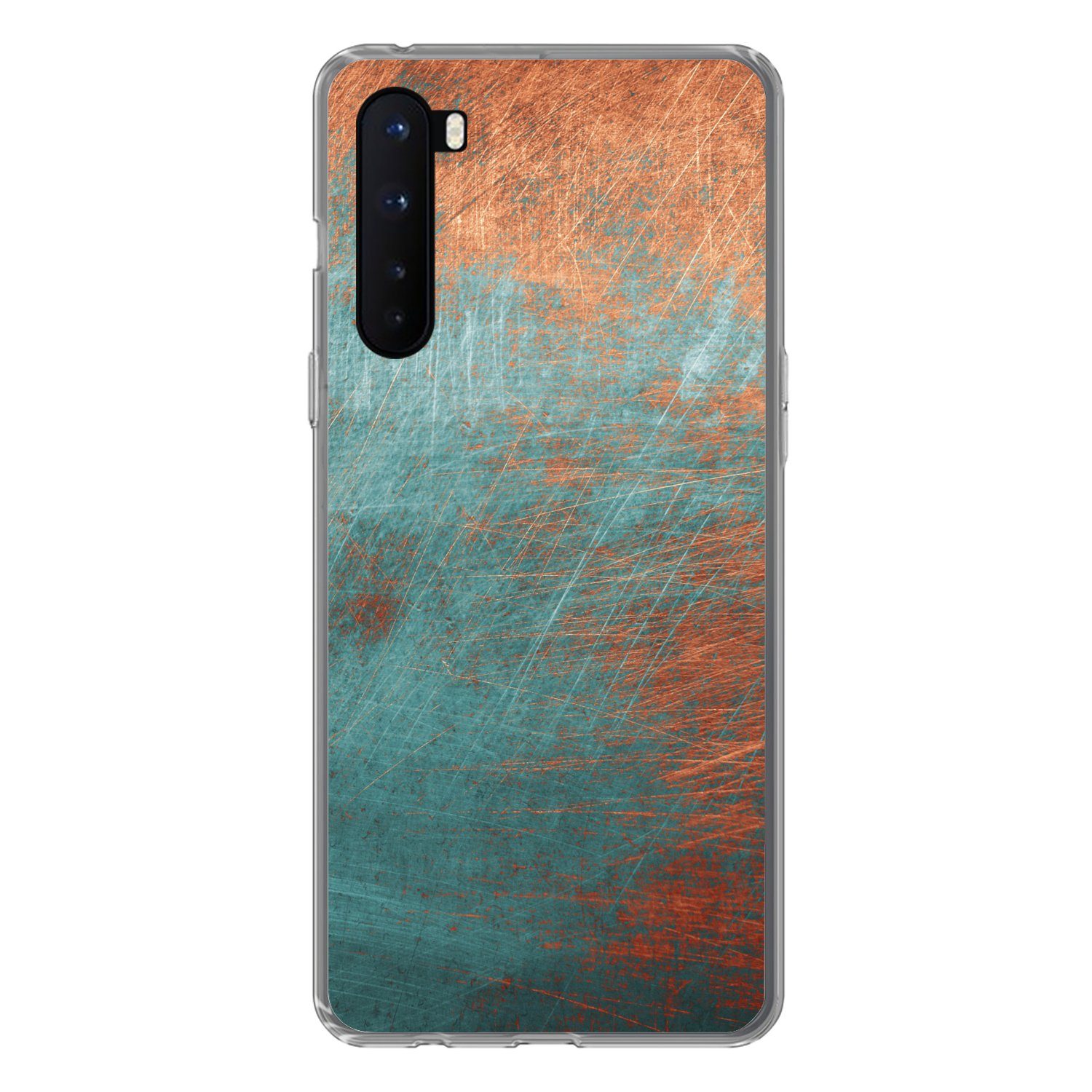 MuchoWow Handyhülle für OnePlus Nord Metall