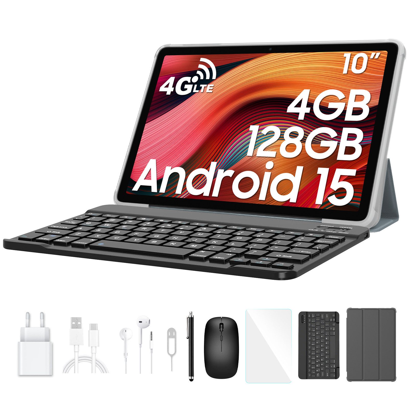 blackview Tab60Pro 4G LTE incl. Stift/Hülle/Maus/Tastatur/Headset