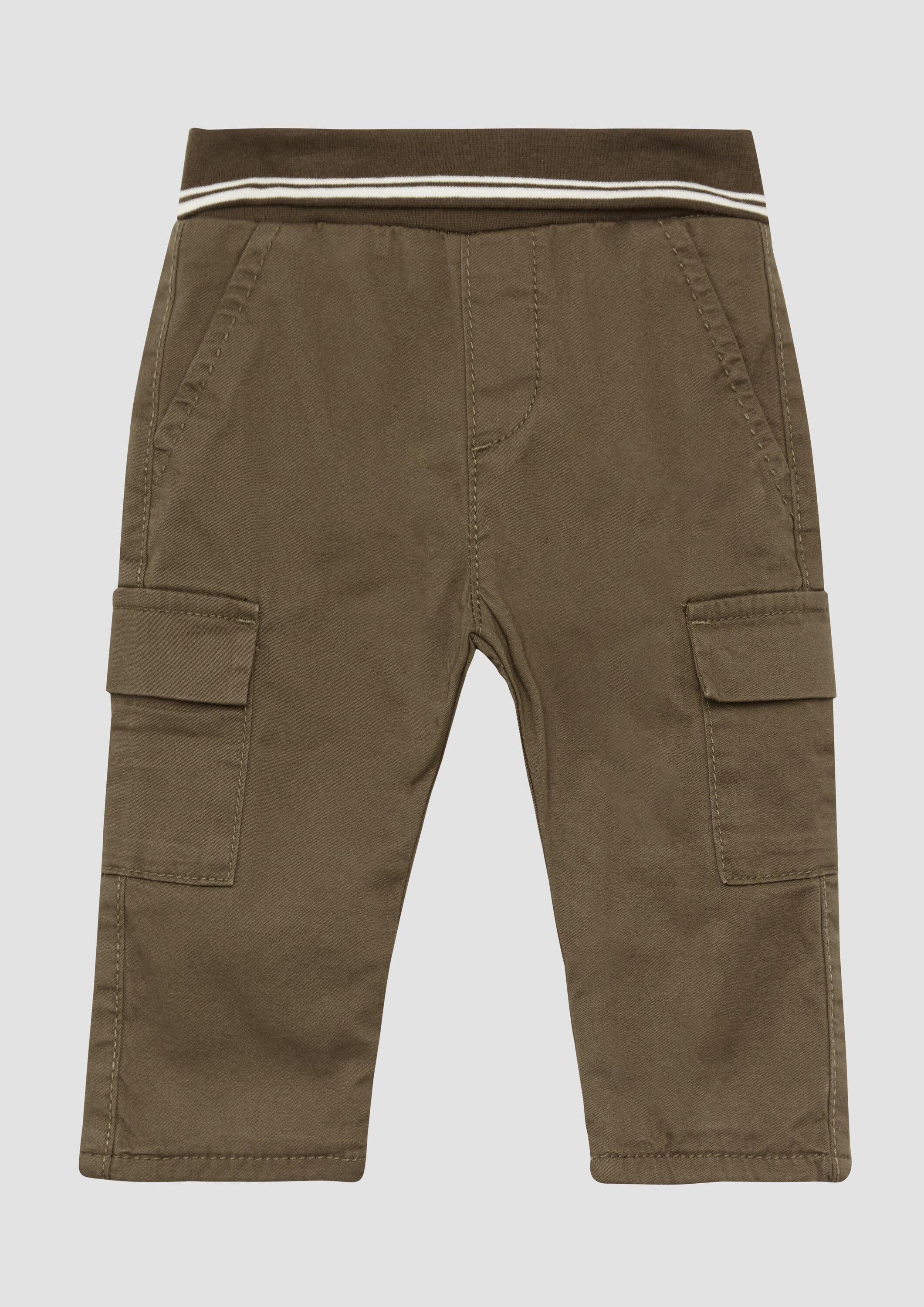 s.Oliver Chinos Hose Gefütterte Twill-Hose mit