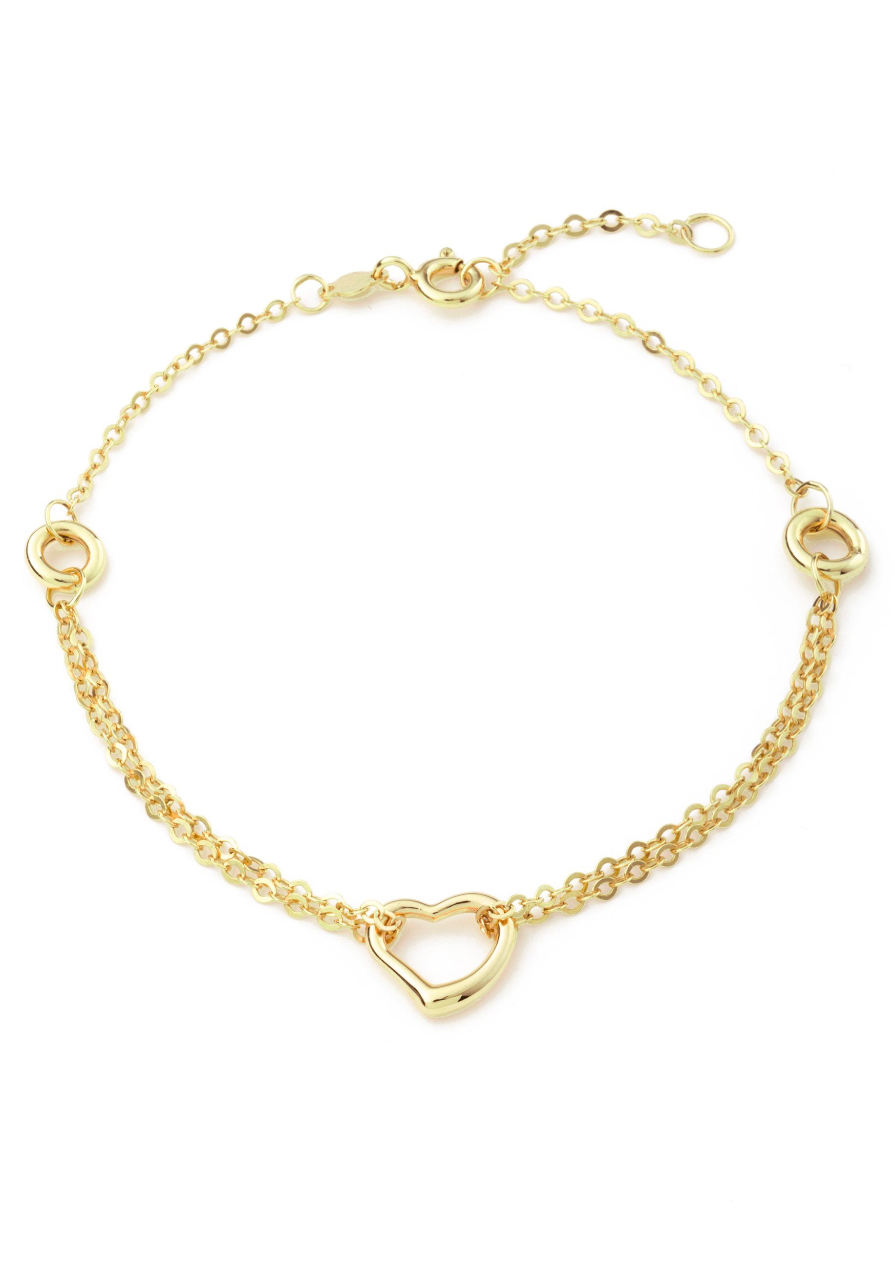 Amor Goldarmband Herz, 2014325