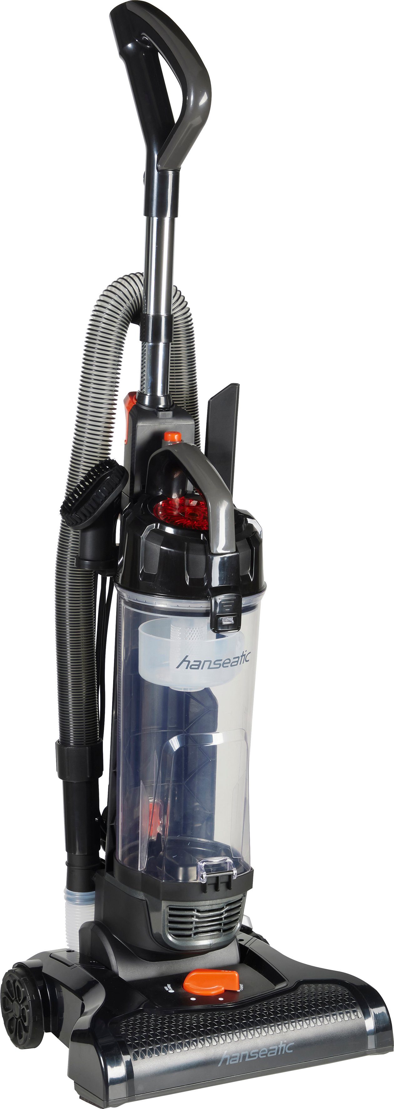 Hanseatic Bürstsauger HVUR4007BMC, 400 W, beutellos,