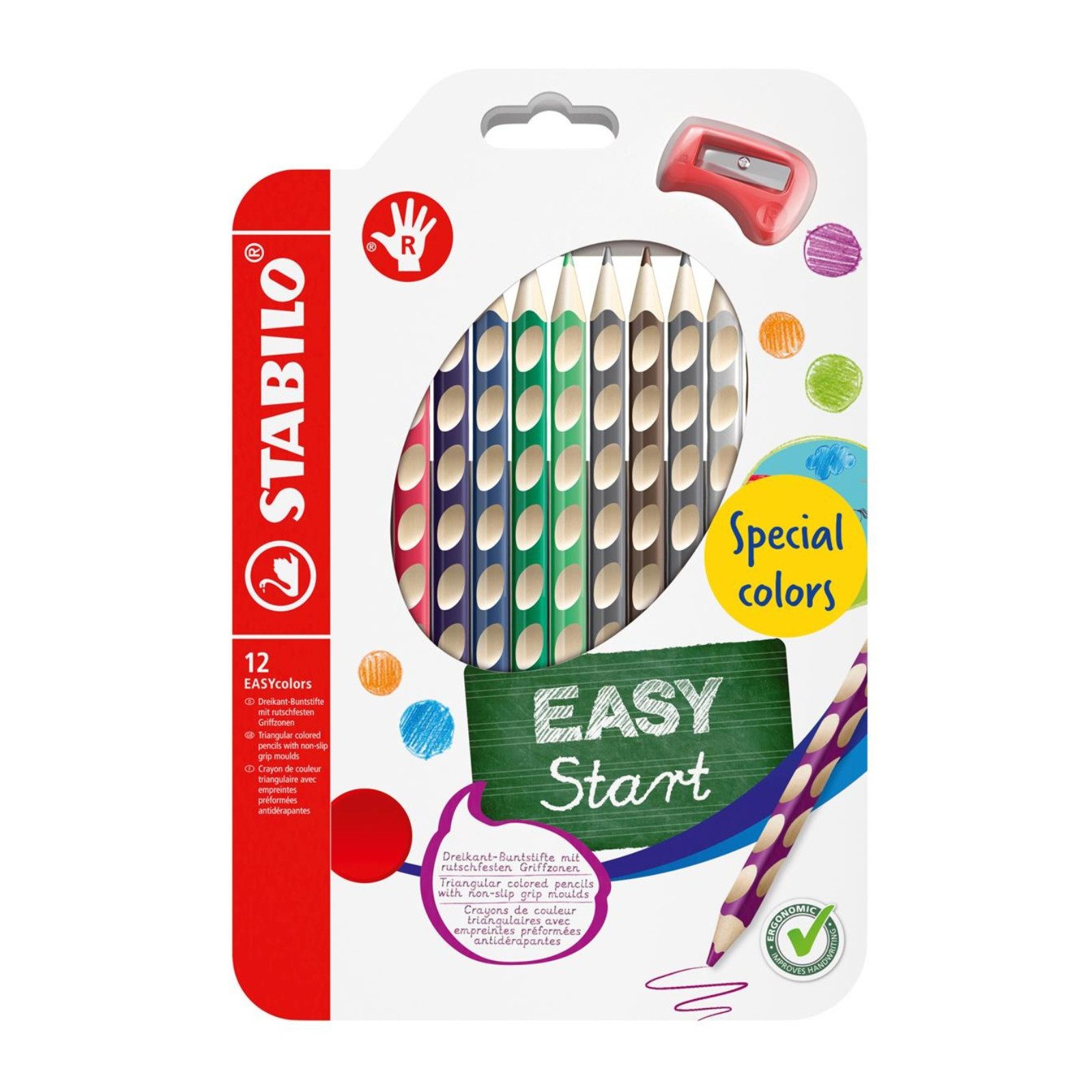 STABILO Filzstift STABILO EASY Colors Dreikant-Buntstift