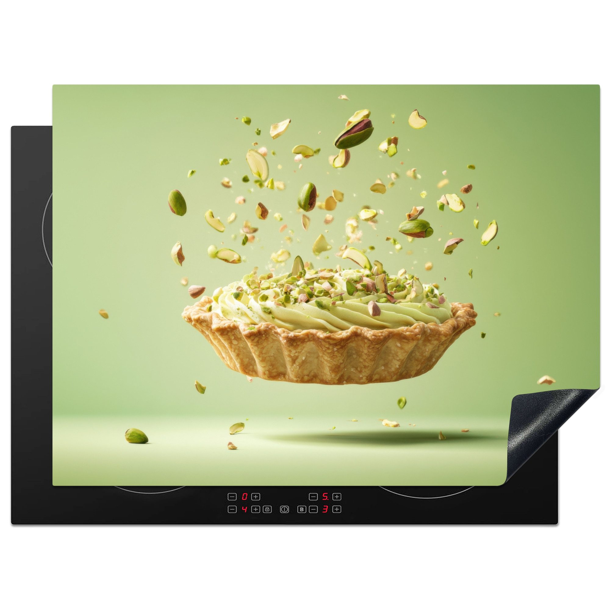 MuchoWow Herd-Abdeckplatte Pistazie - Torte -